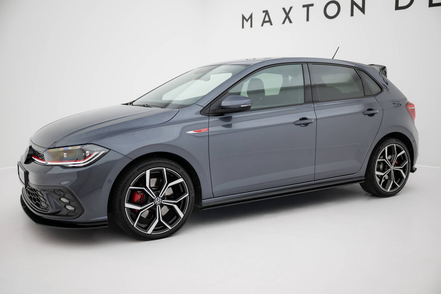 Street Pro Seitenschweller Ansatz für VW Polo GTI Mk6 Facelift
