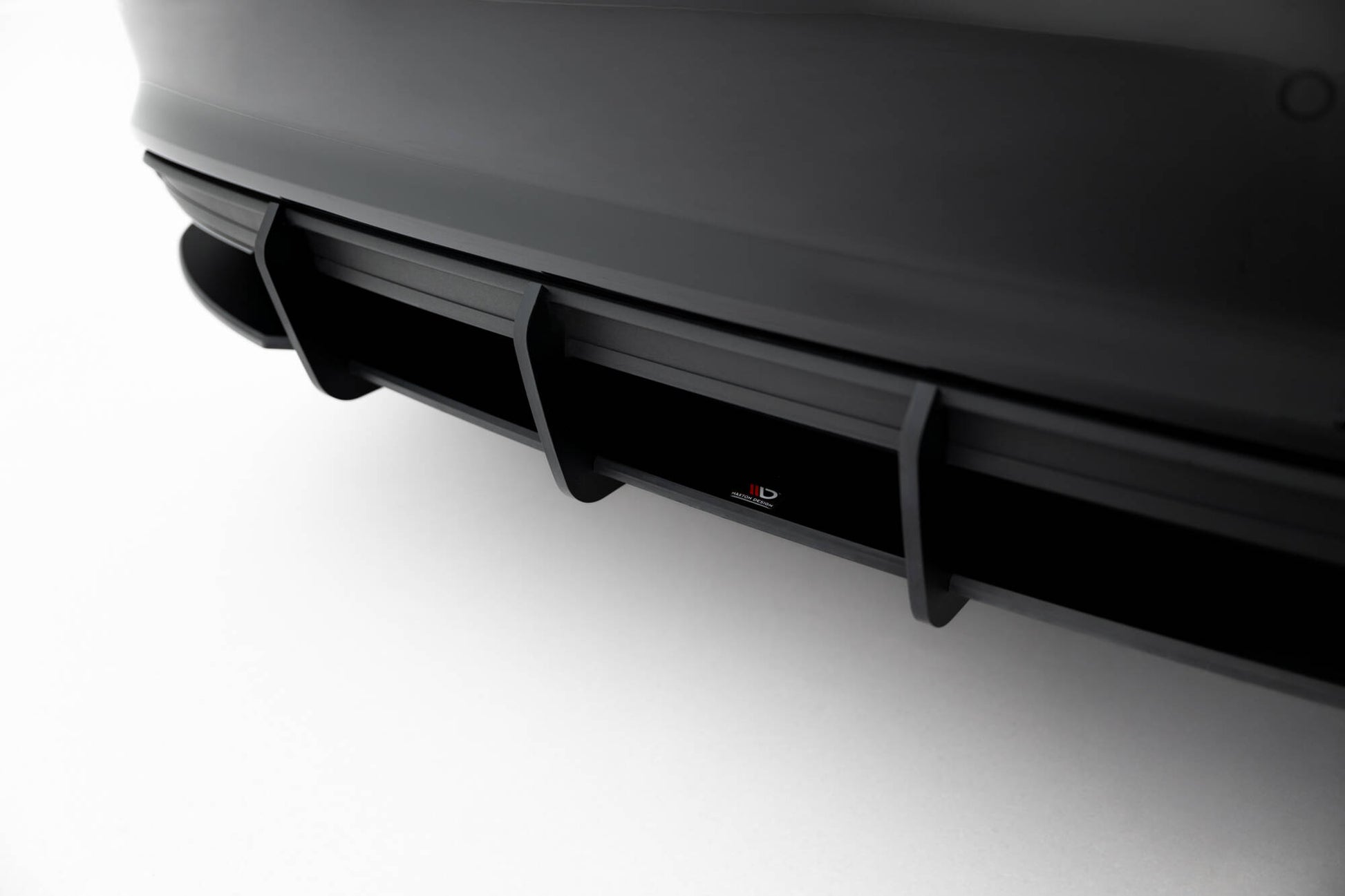 Street Pro Heckschürze + Flaps für Audi A3 Limousine 8Y schwarz Hochglanz