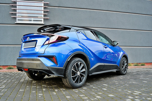 Seitenschweller Ansatz für TOYOTA C-HR  schwarz Hochglanz