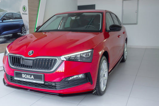 Seitenschweller Diffuser Skoda Scala schwarz Hochglanz