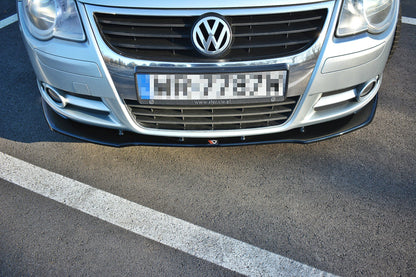 Front Ansatz V.1 für VW EOS schwarz Hochglanz