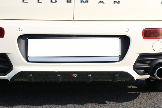 Diffusor Heck Ansatz für MINI CLUBMAN S MK2 (F54) JCW schwarz Hochglanz