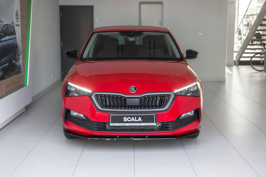 Front Ansatz V.1 für Skoda Scala schwarz Hochglanz