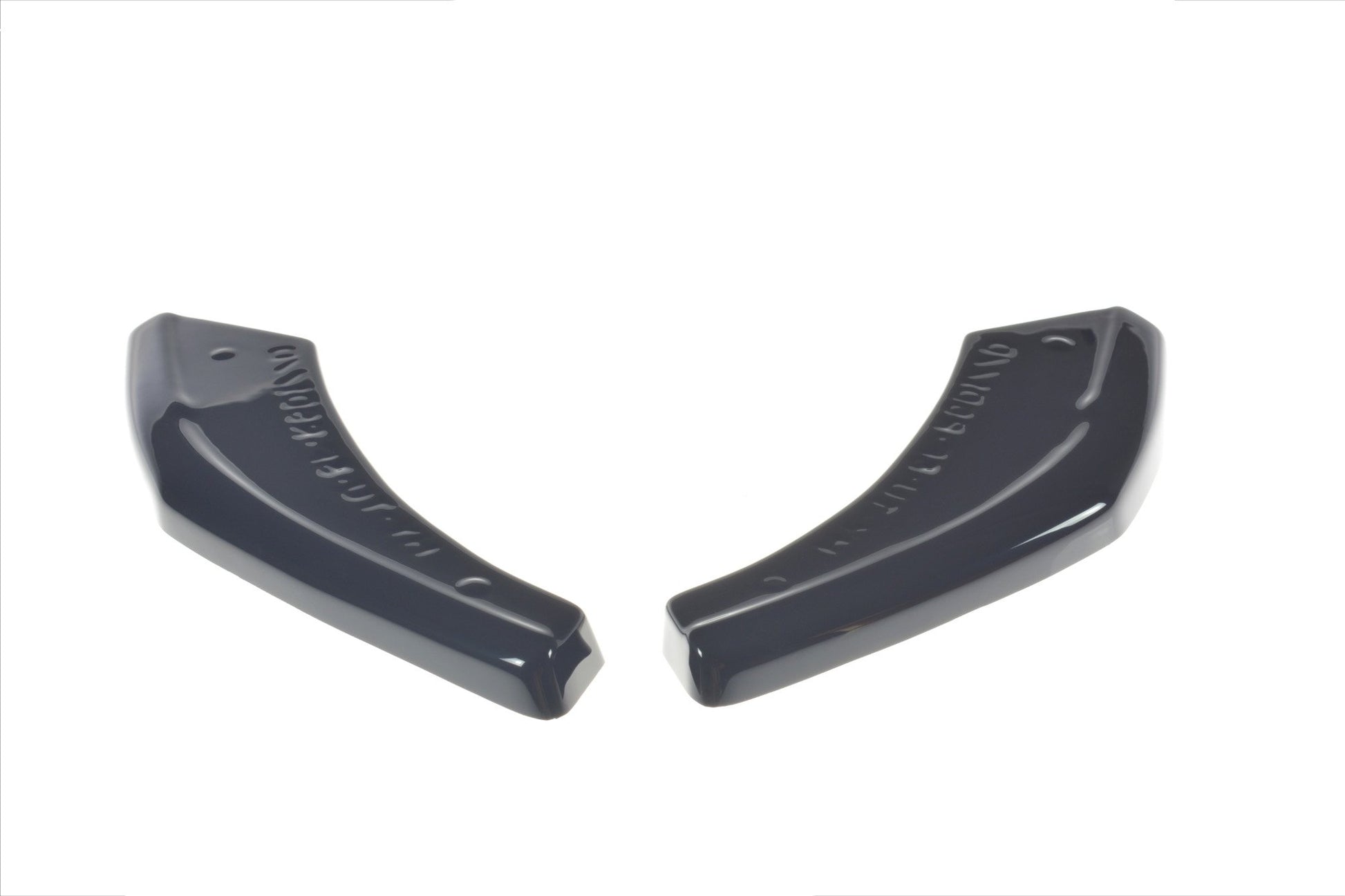 Heck Ansatz Flaps Diffusor für Hyundai Tucson Mk3 Facelift schwarz Hochglanz