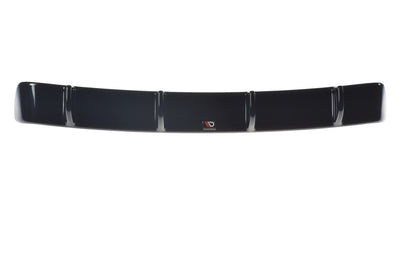 Diffusor Heck Ansatz für Hyundai I30 N Mk3 Hatchback schwarz Hochglanz