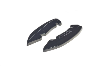 Heck Ansatz Flaps Diffusor für Tesla Model 3 schwarz Hochglanz