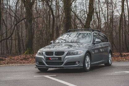 Front Ansatz V.2 für BMW 3er E90/E91 Facelift schwarz Hochglanz