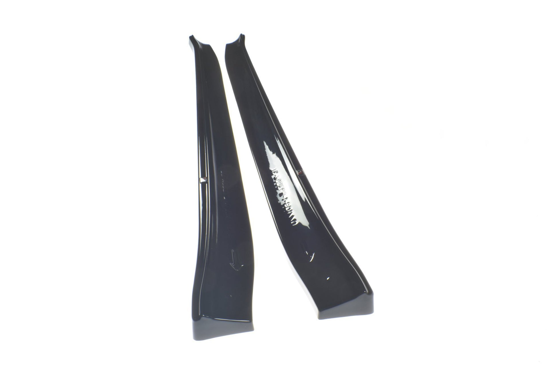 Seitenschweller Ansatz für Tesla Model 3 / Model 3 Performance Mk1 / Mk1 Facelift schwarz Hochglanz
