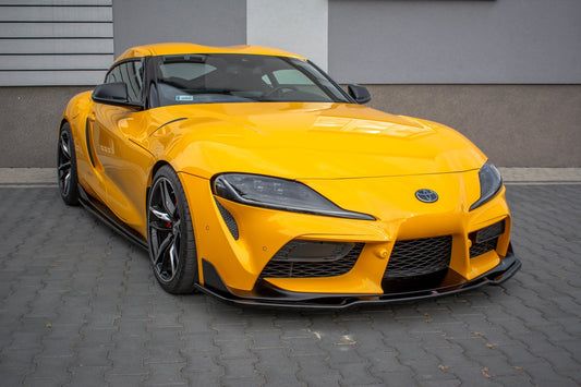 Seitenschweller Ansatz für V.1 für Toyota Supra Mk5 Carbon Look