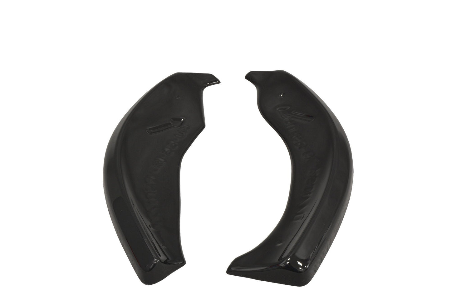 Heck Ansatz Flaps Diffusor V.1 für AUDI S3 8L schwarz Hochglanz