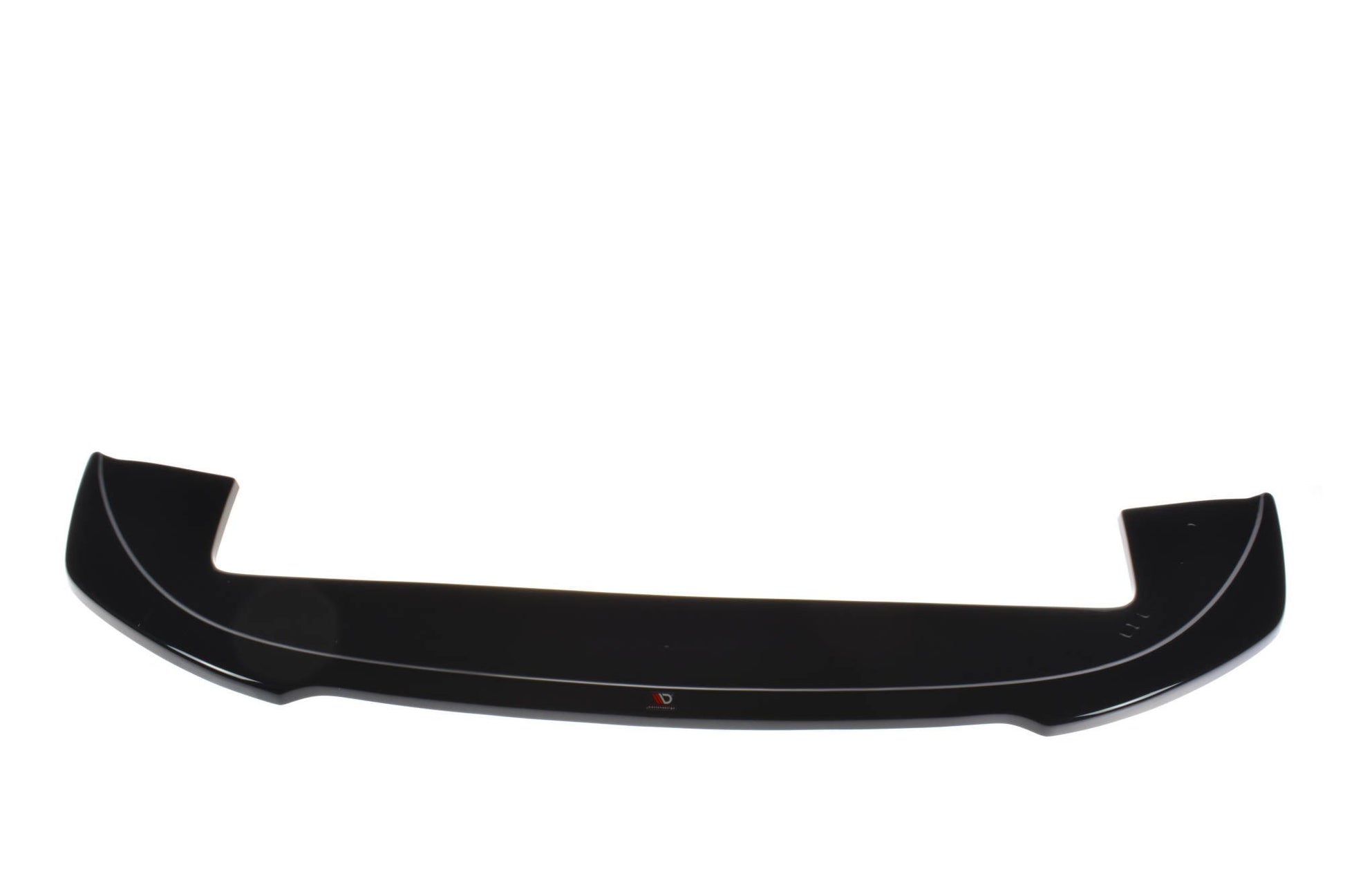 Front Ansatz V.2 für FIAT 500 HATCHBACK vor Facelift schwarz Hochglanz