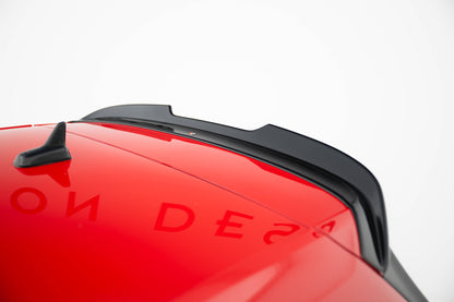 Spoiler CAP V.2 für VW Golf 7 R / R-Line / GTI  schwarz Hochglanz