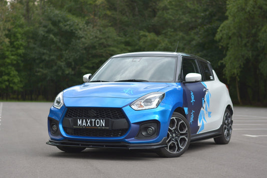Front Ansatz V.1 für SUZUKI SWIFT 6 SPORT schwarz Hochglanz