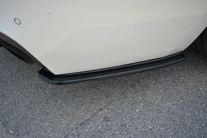 Heck Ansatz Flaps Diffusor für BMW 6er Gran Coupé M Paket schwarz Hochglanz