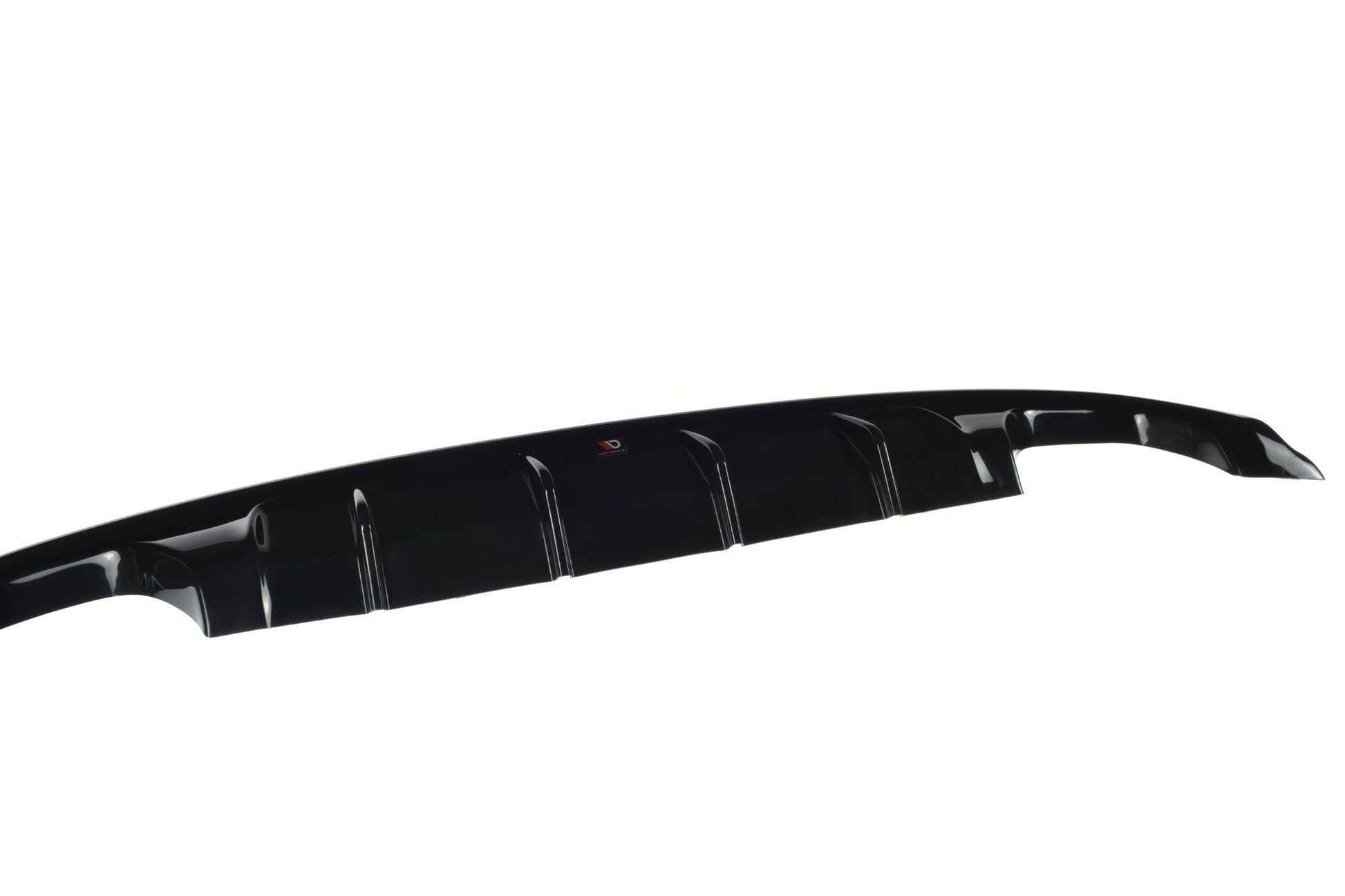 Diffusor Heck Ansatz für Ford Focus Hatchabck ST-Line schwarz Hochglanz