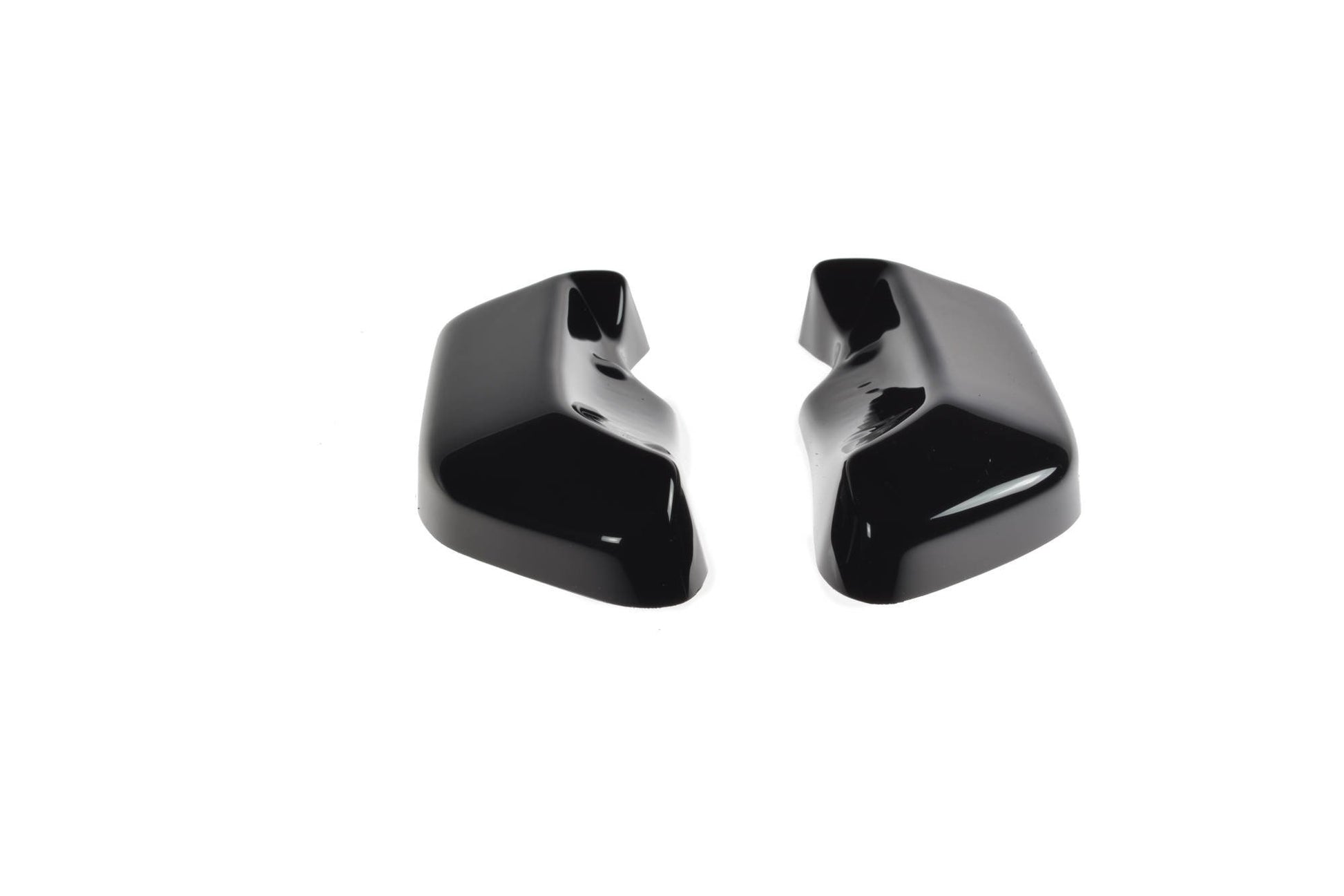 Heck Ansatz Flaps Diffusor für FIAT 500 HATCHBACK vor Facelift schwarz Hochglanz