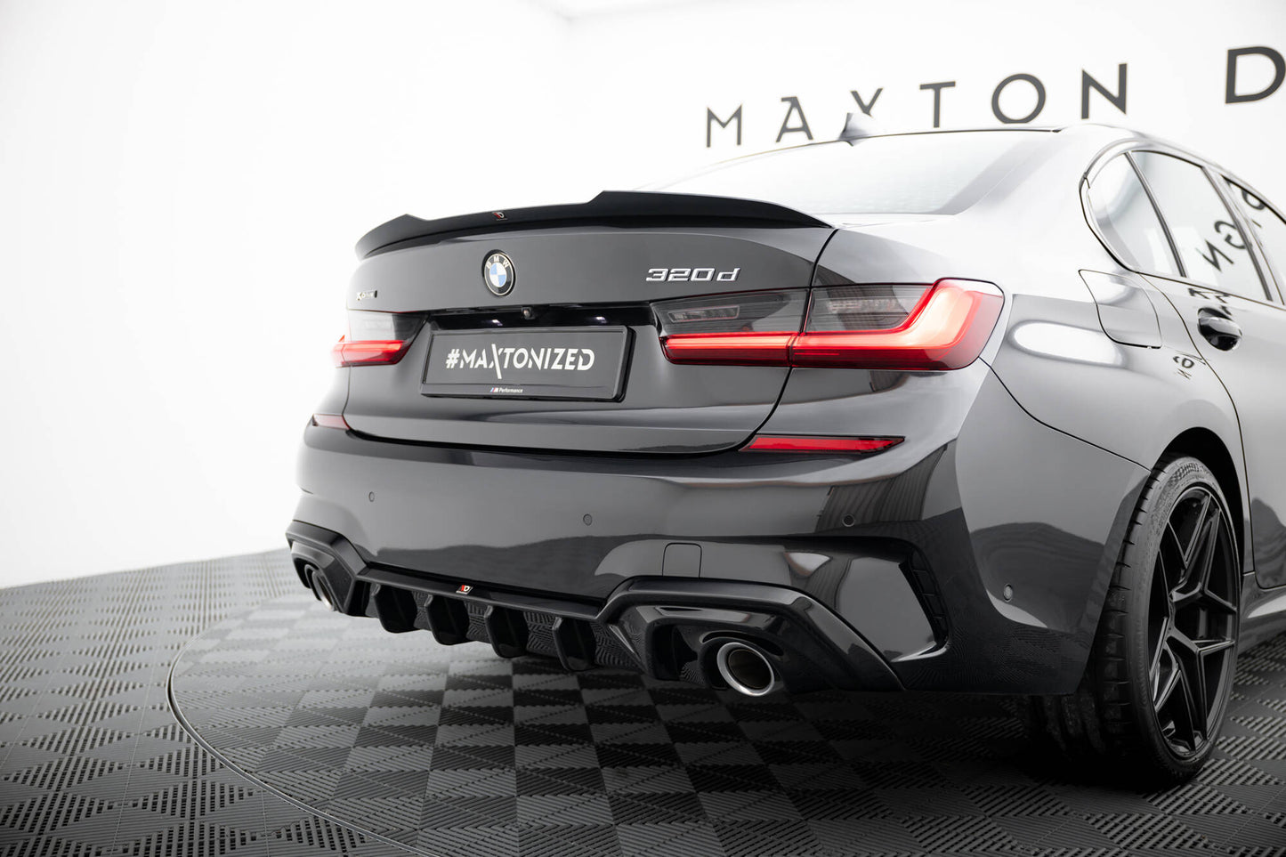Diffusor Heck Ansatz für BMW 3er M-Paket G20 / G21