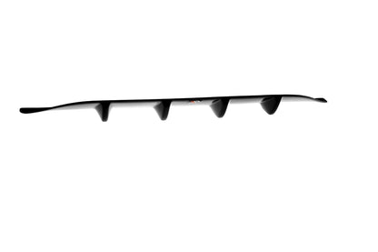 Diffusor Heck Ansatz für MERCEDES- BENZ C-KLASSE W205 COUPE AMG-LINE schwarz Hochglanz