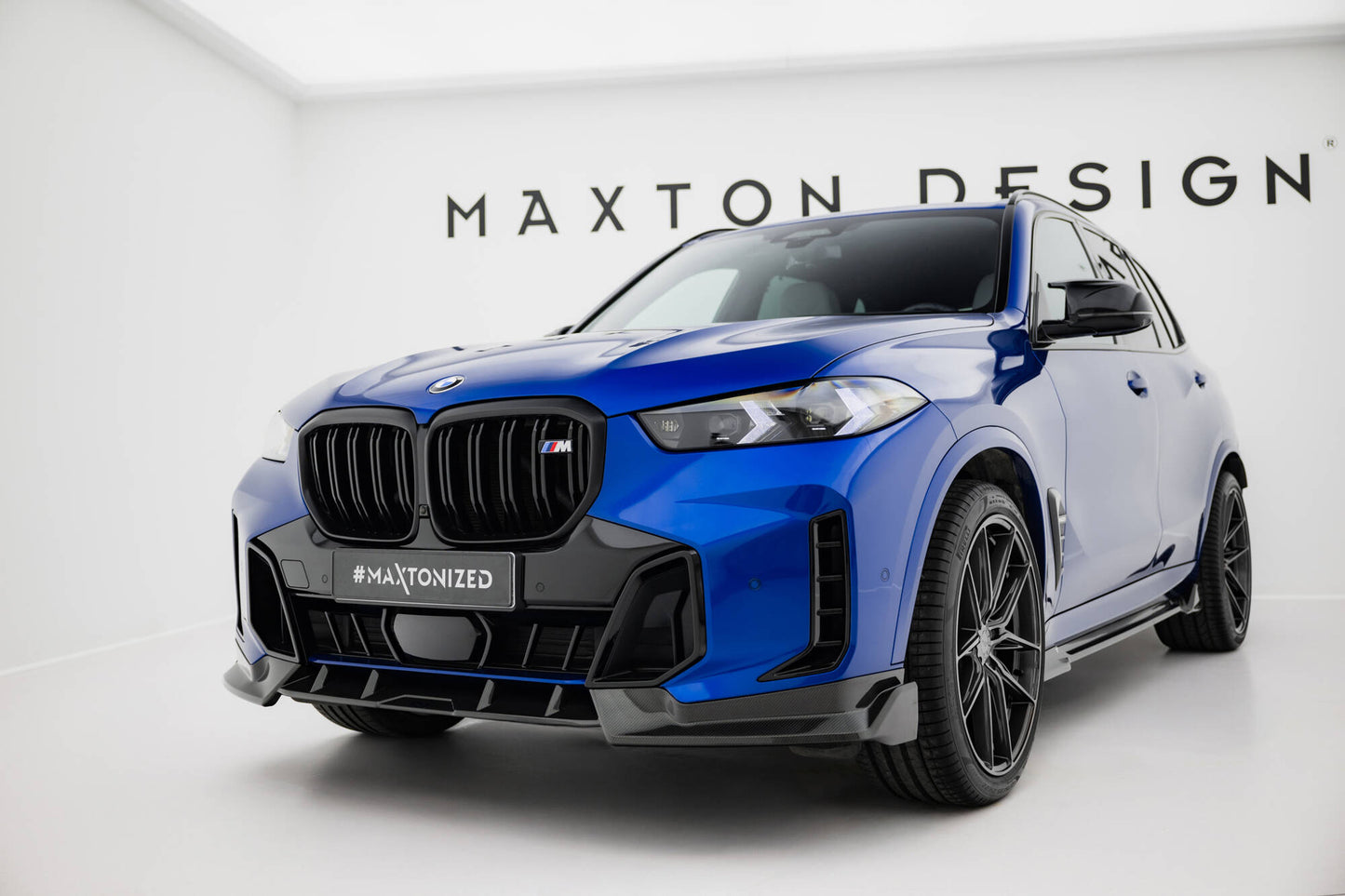 Prepreg Carbon Fiber Front Ansatz für BMW X5 M-Paket G05 Facelift
