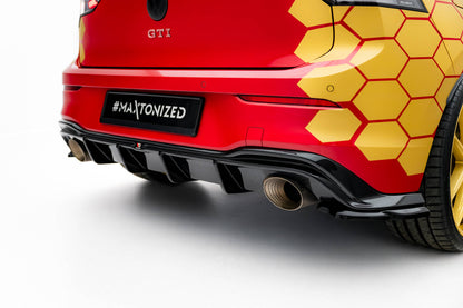Diffusor Heck Ansatz für VW Golf GTI Clubsport Mk8 Facelift