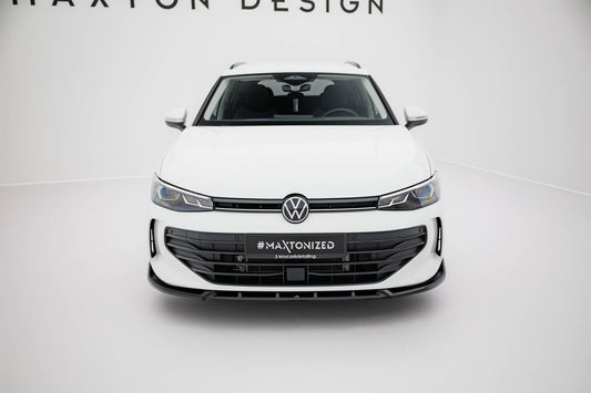 Front Ansatz V.2 für VW Passat B9 schwarz Hochglanz