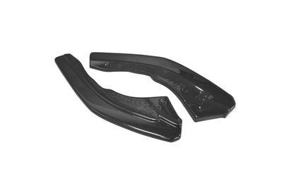 Heck Ansatz Flaps Diffusor für BMW M2 (F87) COUPÉ schwarz Hochglanz