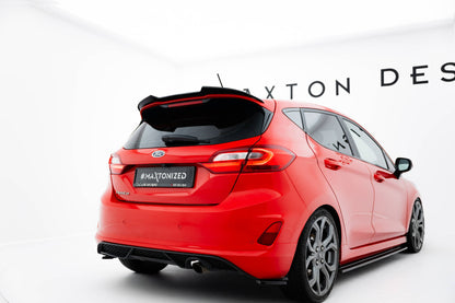 Spoiler CAP V.1 für Ford Fiesta Mk8 ST / ST-Line schwarz Hochglanz