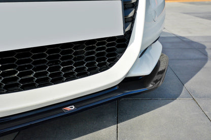 Front Ansatz V.1 für HONDA CR-Z  schwarz Hochglanz