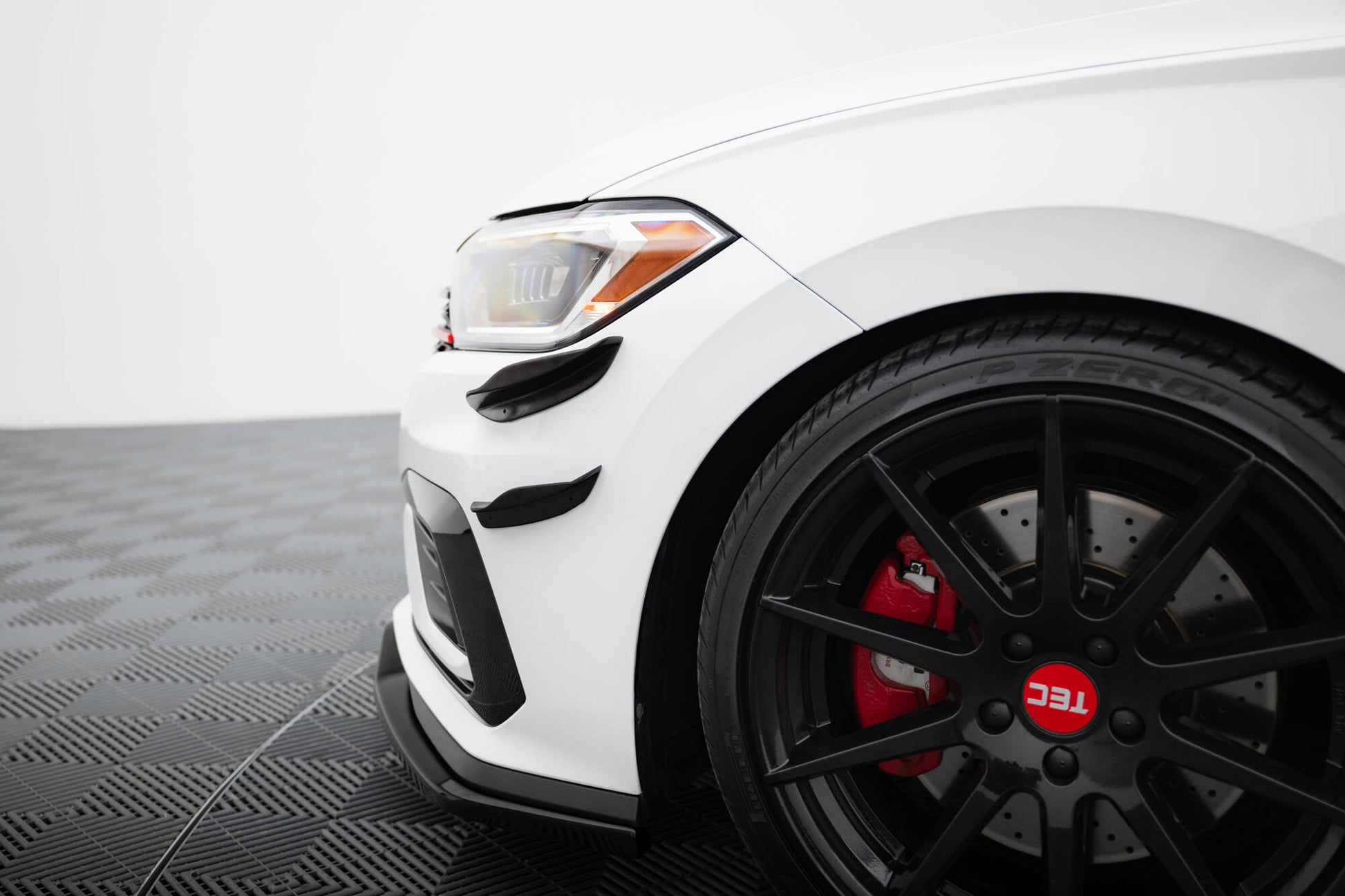 Stoßstangen Flaps Wings vorne Canards für VW Jetta GLI Mk7
