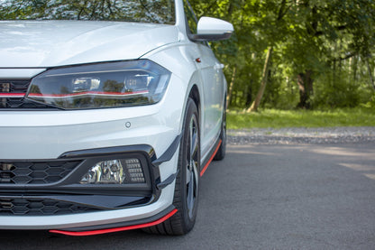 Front Ansatz für Seite Volkswagen Polo GTI / R-line Mk6