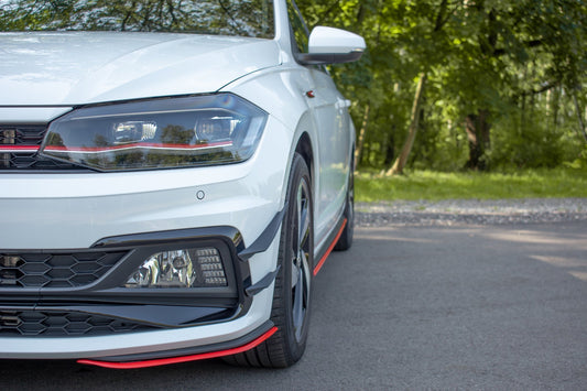 Front Ansatz für Seite Volkswagen Polo GTI / R-line Mk6