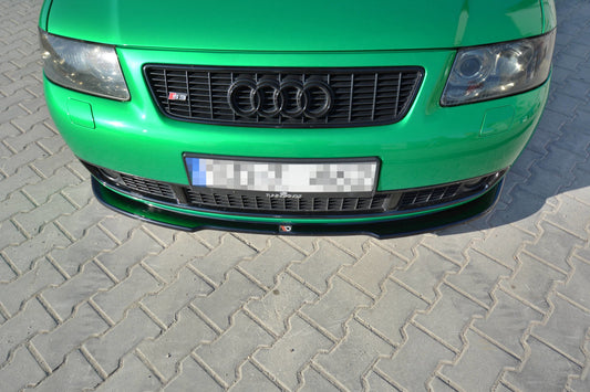 Front Ansatz für AUDI S3 8L schwarz Hochglanz