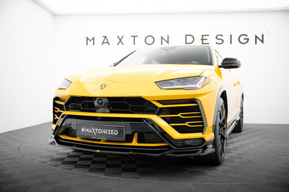 Front Ansatz V.3 für Lamborghini Urus Mk1 schwarz Hochglanz