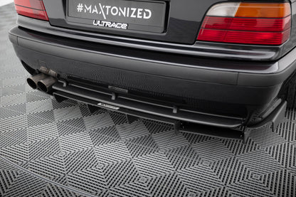 Diffusor Heck Ansatz für Heckschürze für BMW M3 / 3 M-Paket E36 Coupe