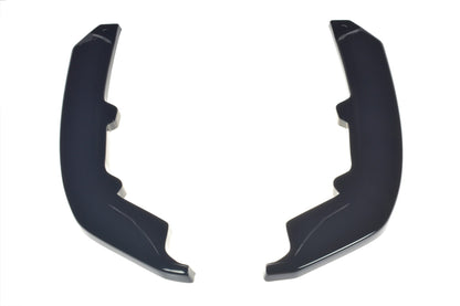 Heck Ansatz Flaps Diffusor für JAGUAR F-TYPE schwarz Hochglanz
