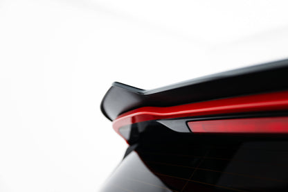 Spoiler CAP V.1 für Ford Fiesta Mk8 ST / ST-Line schwarz Hochglanz