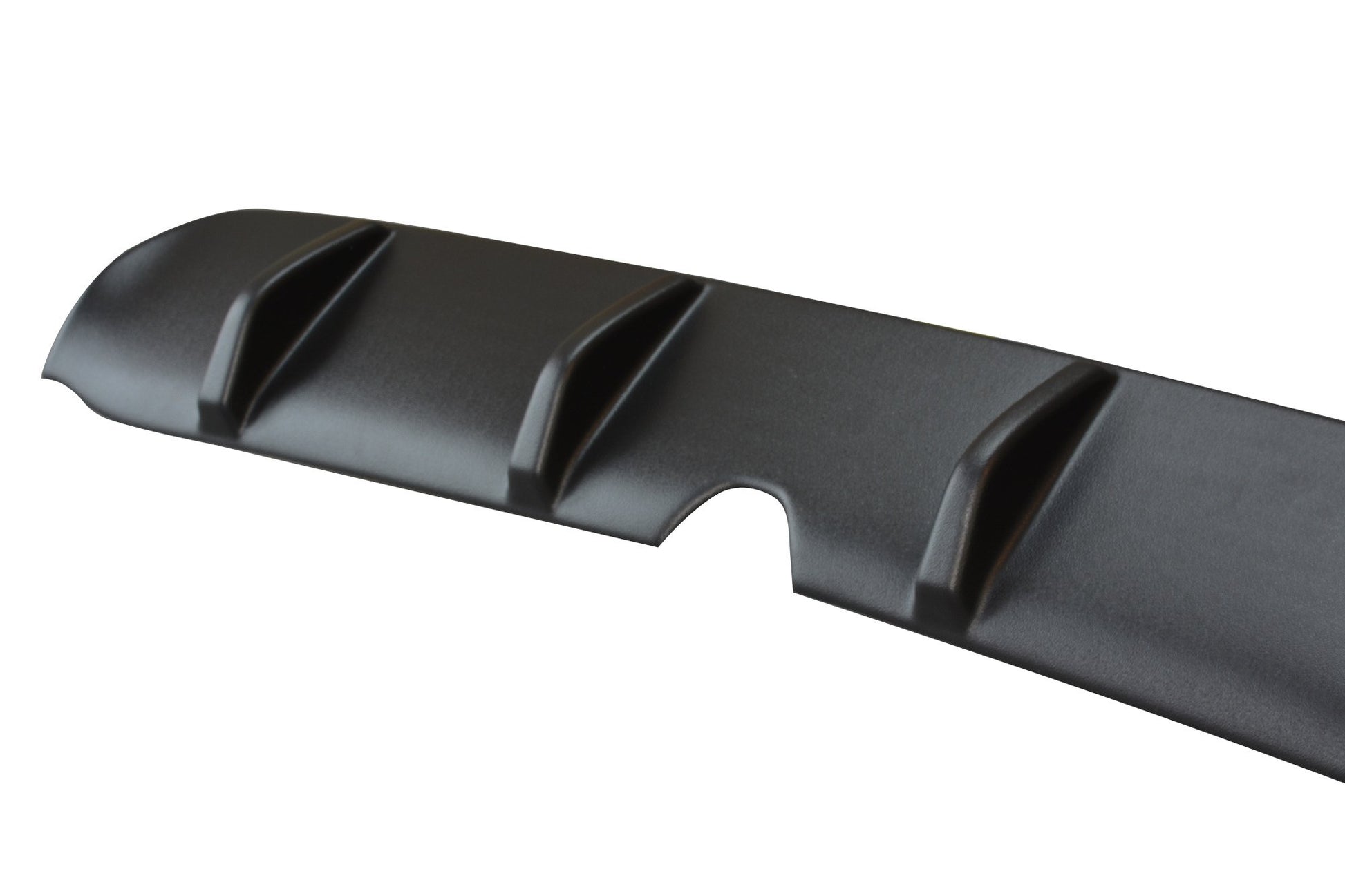 Diffusor Heck Ansatz für HONDA ACCORD MK8. CU-Serie vor Facelift SEDAN schwarz Hochglanz