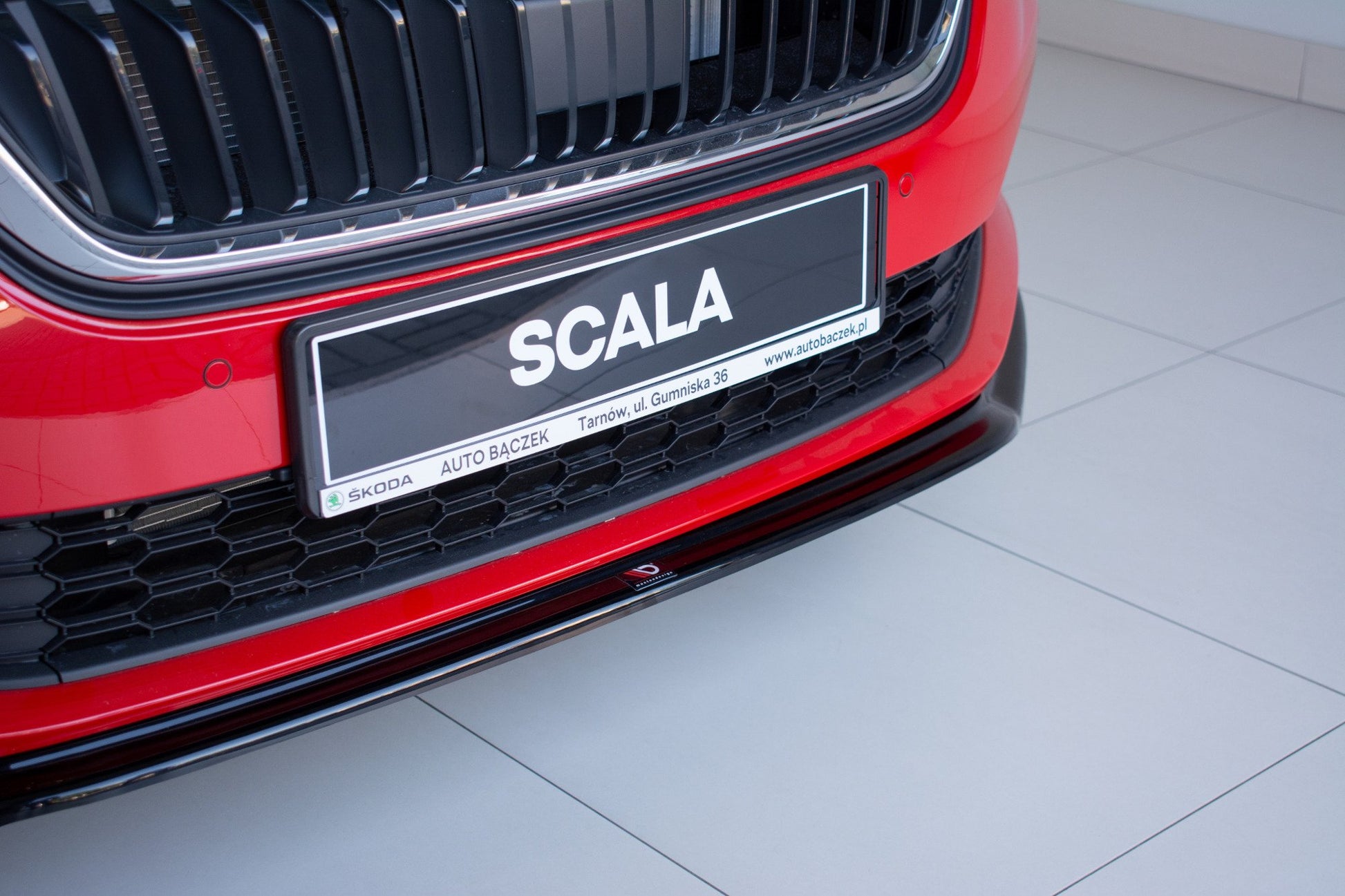 Front Ansatz V.3 für Skoda Scala Carbon Look
