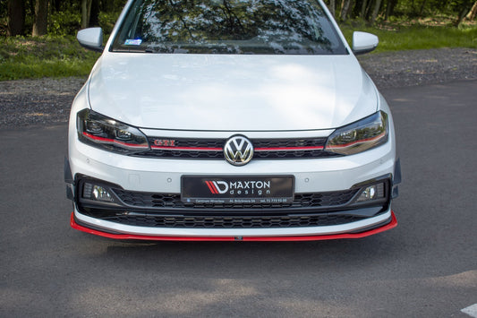 Front Ansatz V.2 für VW POLO MK6 GTI Carbon Look