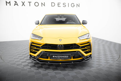 Front Ansatz V.3 für Lamborghini Urus Mk1 schwarz Hochglanz