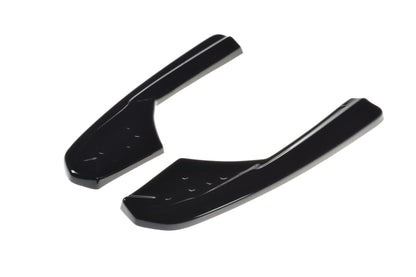 Splitter / Diffusor Heck Ansatz für Audi RS3 8V FL Limousine schwarz Hochglanz
