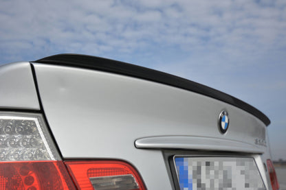Spoiler CAP für BMW 3er E46 COUPE vor Facelift schwarz Hochglanz