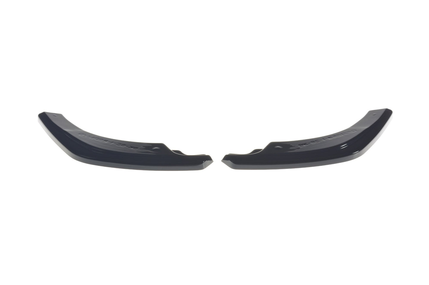 Heck Ansatz Flaps Diffusor für Skoda Scala schwarz Hochglanz