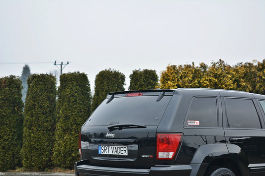 Spoiler CAP für JEEP GRAND CHEROKEE WK STR8 schwarz Hochglanz