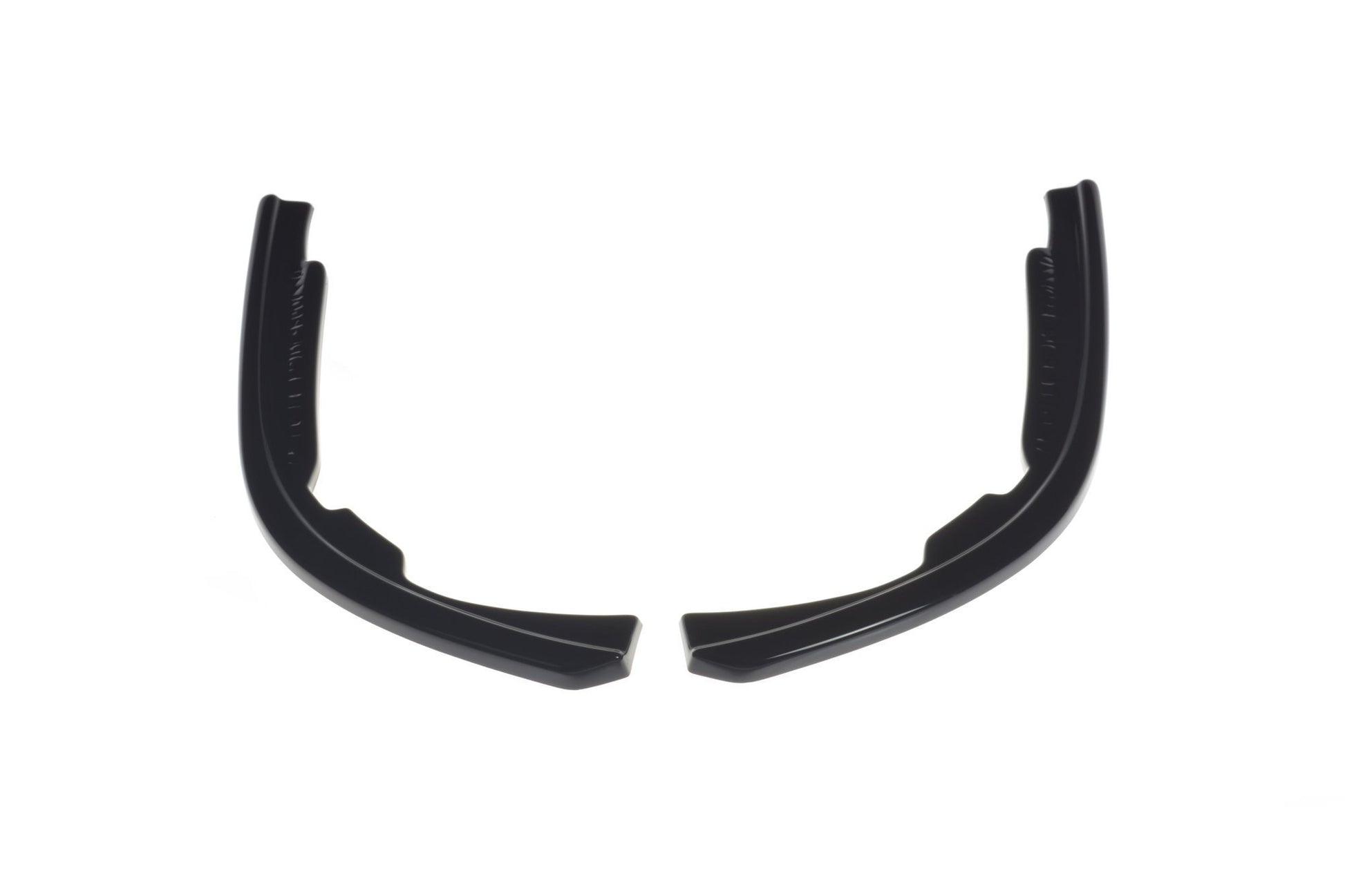 Heck Ansatz Flaps Diffusor für VW Passat R-Line B8 schwarz Hochglanz