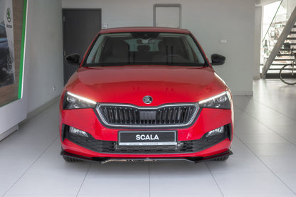 Front Ansatz V.2 für Skoda Scala  schwarz Hochglanz