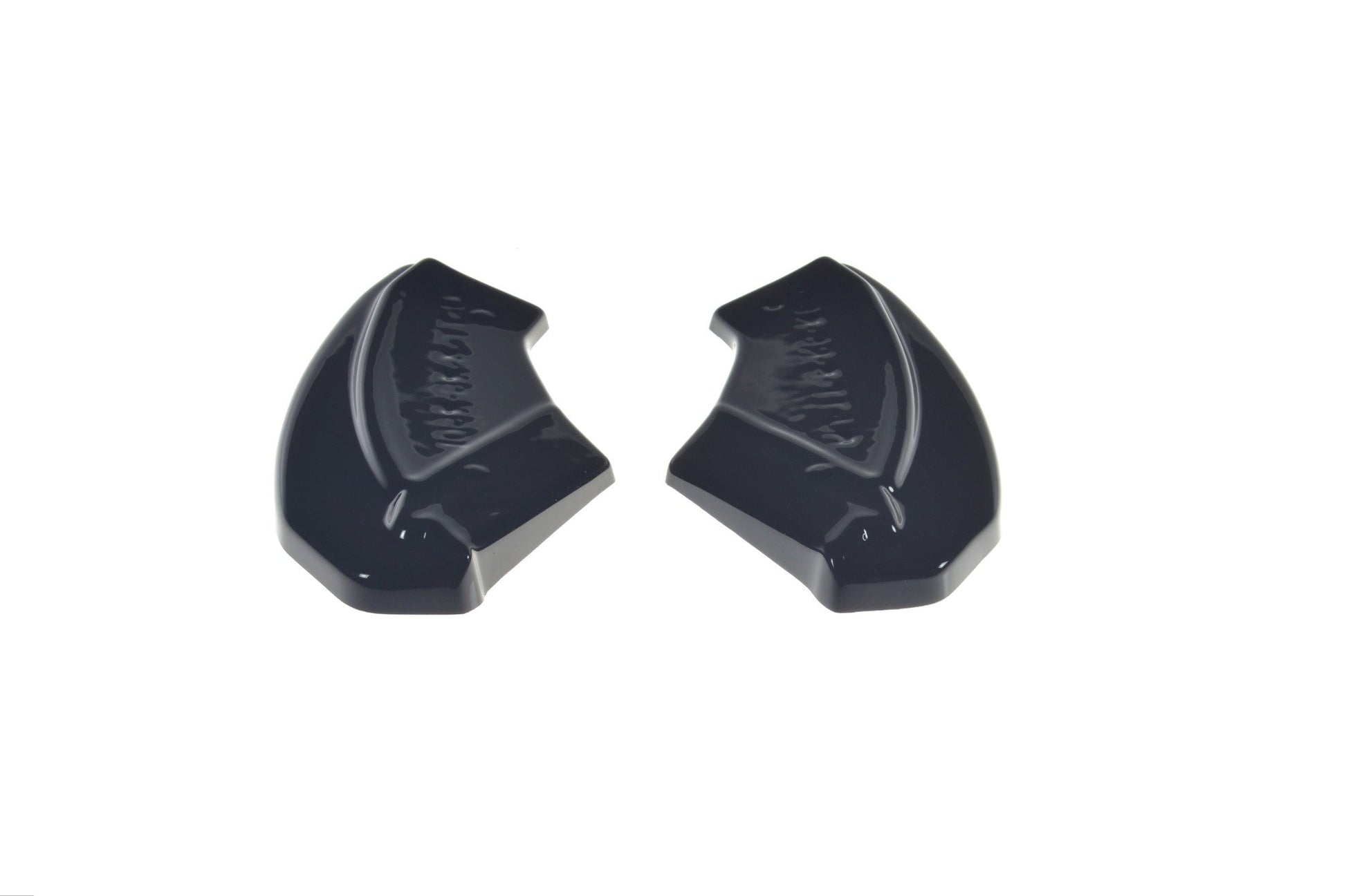 Heck Ansatz Flaps Diffusor für Audi TT RS 8S schwarz Hochglanz