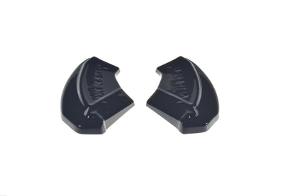 Heck Ansatz Flaps Diffusor für Audi TT RS 8S schwarz Hochglanz