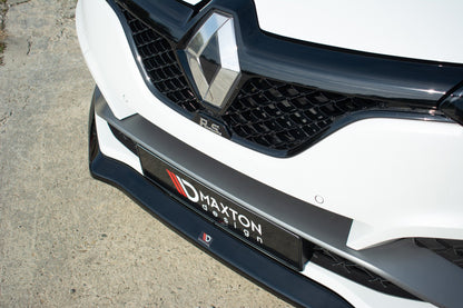 Front Ansatz V.2 für Renault Megane IV RS schwarz Hochglanz