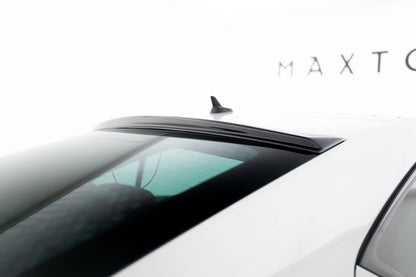Heckscheiben Spoiler für Skoda Superb Liftback Mk3 / Mk3 Facelift schwarz Hochglanz